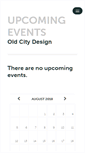 Mobile Screenshot of oldcitydesign.ticketleap.com