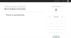 Desktop Screenshot of mkdandassociates.ticketleap.com