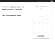 Tablet Screenshot of moccafest.ticketleap.com