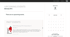 Desktop Screenshot of edcampnyc.ticketleap.com
