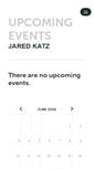 Mobile Screenshot of jaredkatz.ticketleap.com