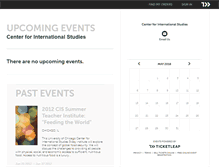 Tablet Screenshot of cis.ticketleap.com