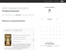 Tablet Screenshot of fullmoonproductions.ticketleap.com