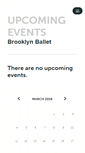 Mobile Screenshot of brooklynballetcompany.ticketleap.com