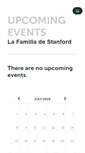 Mobile Screenshot of lafamiliadestanford.ticketleap.com