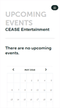 Mobile Screenshot of ceaseent.ticketleap.com